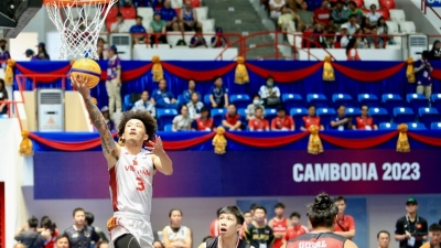 ĐT bóng rổ nam 3x3 Việt Nam có trận thắng nghẹt thở ĐT Indonesia