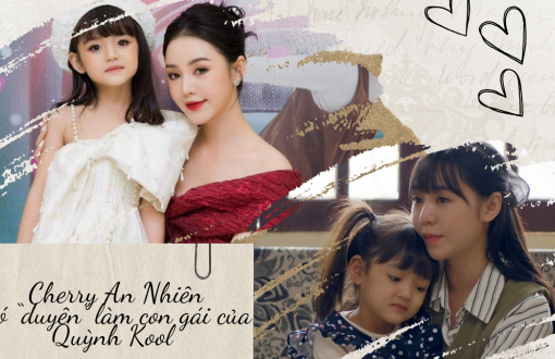 Sao nhí Cherry An Nhiên hai lần 'bén duyên' làm con gái Quỳnh Kool trên màn ảnh Việt
