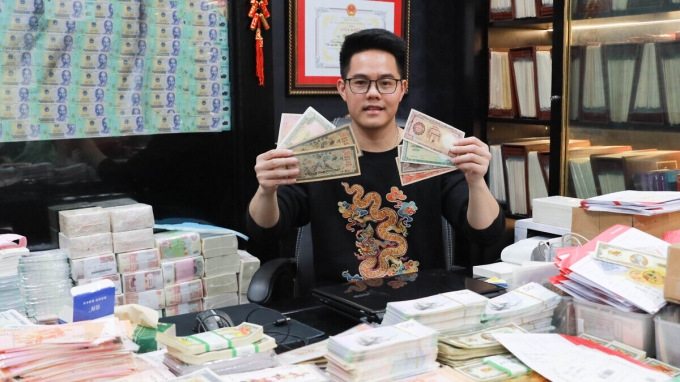 Ngắm bộ sưu tập tiền hình rồng ấn tượng của chàng trai 9x tại Hà Nội