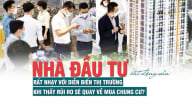 Nhà đầu tư bất động sản rất nhạy với diễn biến thị trường, khi rủi ro sẽ quay về mua chung cư
