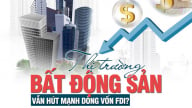 Thị trường bất động sản vẫn hút mạnh dòng vốn FDI?