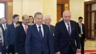 Tổng Bí thư Tô Lâm hội kiến Tổng thống Hungary Sulyok Tamás