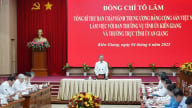 Tổng Bí thư Tô Lâm: Hợp nhất An Giang và Kiên Giang mở ra cơ hội tái cấu trúc hệ thống hạ tầng vùng