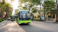 VinBus khai trương tuyến buýt điện 43 kết nối nội thành với Đông Anh