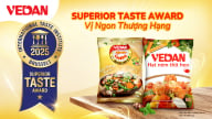 Hai sản phẩm hạt nêm Vedan được trao tặng danh hiệu “Vị ngon thượng hạng 2025”