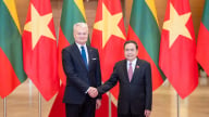 Chủ tịch Quốc hội Trần Thanh Mẫn hội kiến Tổng thống Litva