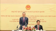 Tổng Bí thư Tô Lâm gặp gỡ cán bộ, nhân viên Đại sứ quán và cộng đồng người Việt Nam tại Hàn Quốc