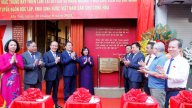 Gắn biển công trình di tích lịch sử 48 Hàng Ngang - nơi Bác Hồ viết Tuyên ngôn Độc lập