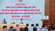 Họp báo thông tin về lễ khánh thành, khởi công các dự án, công trình nhân 80 năm Quốc khánh