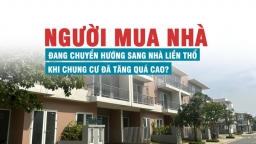 Người mua nhà đang chuyển hướng sang nhà liền thổ khi chung cư đã tăng quá cao?