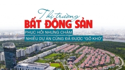 Thị trường bất động sản phục hồi nhưng chậm, nhiều dự án cũng đã được “gỡ khó”