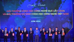 10 nhà khoa học trẻ xuất sắc nhận Giải thưởng Quả Cầu Vàng 2024