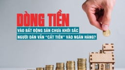 Dòng tiền vào bất động sản chưa “khởi sắc”, người dân vẫn “cất tiền” vào ngân hàng?