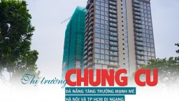 Thị trường chung cư: Đà Nẵng tăng trưởng mạnh mẽ, Hà Nội và TP HCM đi ngang