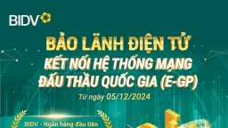 BIDV trở thành ngân hàng đầu tiên kết nối với Hệ thống mạng đấu thầu quốc gia để triển khai dịch vụ bảo lãnh dự thầu điện tử