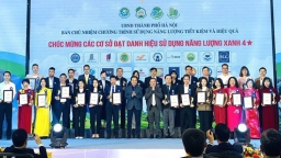 Hà Nội công nhận các cở sở sử dụng năng lượng xanh năm 2024