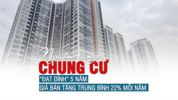 Hà Nội: Nguồn cung chung cư “đạt đỉnh” 5 năm, giá bán tăng trung bình 22% mỗi năm