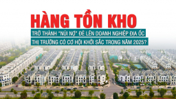 Hàng tồn kho bỗng trở thành “núi nợ” đè lên nhiều doanh nghiệp địa ốc, thị trường còn cơ hội khởi sắc trong năm 2025?