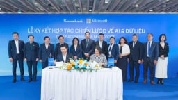 Sacombank và Microsoft hợp tác chiến lược về AI và dữ liệu, định hình tương lai ngân hàng số