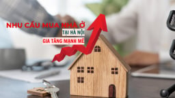 Nhu cầu mua nhà ở Hà Nội gia tăng mạnh mẽ