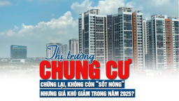 Thị trường chung cư chững lại, không còn sốt nóng nhưng giá khó giảm trong năm 2025?