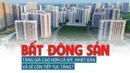 Thị trường bất động sản Việt Nam tăng giá cao hơn cả Mỹ, Nhật Bản và sẽ còn tiếp tục tăng?