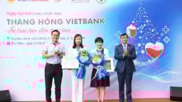 Hơn 200 CBNV tham gia hiến máu tình nguyện Tháng hồng Vietbank