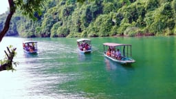 Phát triển du lịch hồ Ba Bể gồm vùng hạt nhân và 4 không gian chức năng
