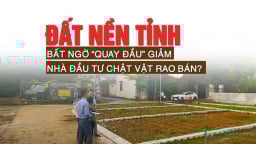 Đất nền tỉnh bất ngờ “quay đầu” giảm, nhà đầu tư chật vật rao bán?