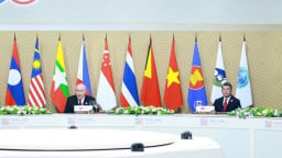 Thủ tướng Lê Minh Hưng dự phiên ăn trưa làm việc tại Hội nghị Cấp cao ASEAN - Nga