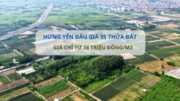 Tỉnh sắp lên TP trực thuộc Trung ương đưa 35 thửa đất 'lên sàn', giá chỉ từ 16 triệu đồng/m2