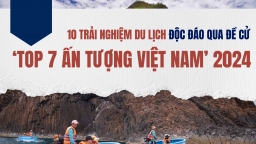 Khám phá 10 trải nghiệm du lịch độc đáo qua đề cử ‘Top 7 Ấn tượng Việt Nam’ 2024