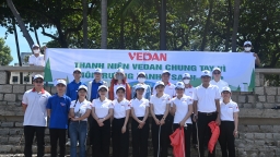 Vedan Việt Nam chung tay tham gia dọn dẹp vệ sinh bãi biển Vũng Tàu