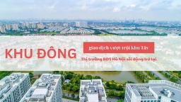 Thị trường BĐS Hà Nội sôi động trở lại, giao dịch ở khu Đông vượt trội khu Tây