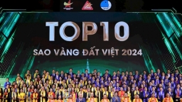 Vinh danh 200 doanh nghiệp 'Sao vàng đất Việt' năm 2024