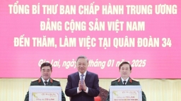 Tổng Bí thư Tô Lâm thăm cán bộ, chiến sỹ Quân đoàn 34 và Binh đoàn 15 ở Gia Lai