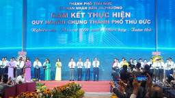 Phấn đấu đưa TP. Thủ Đức trở thành cực tăng trưởng mới, trung tâm tài chính quốc tế