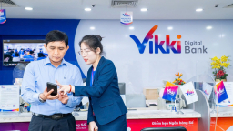 Vikki Digital Bank tấp nập đón khách tới giao dịch