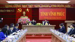 Đưa Vĩnh Phúc trở thành trung tâm sản xuất công nghiệp hiện đại của cả nước