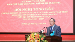Khoa học công nghệ, đổi mới sáng tạo và chuyển đổi số trở thành động lực chính phát triển kinh tế-xã hội Thủ đô
