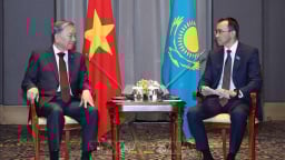 Tổng Bí thư Tô Lâm hội kiến Chủ tịch Thượng viện Kazakhstan