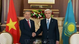 Tổng Bí thư Tô Lâm và Phu nhân bắt đầu thăm cấp Nhà nước Cộng hòa Kazakhstan