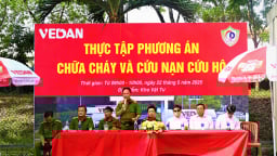 Vedan tổ chức diễn tập “Phòng cháy chữa cháy và cứu nạn cứu hộ” năm 2025