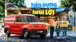Nhận ngay 10 triệu đồng khi đặt cọc sớm xe điện chở hàng VinFast EC Van