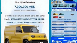 Khách hàng Việt háo hức khoe “bấm nút” chốt cọc sớm VinFast EC Van