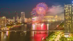 DIFF 2025“Tinh hoa văn hóa” tỏa sáng bầu trời sông Hàn Đà Nẵng