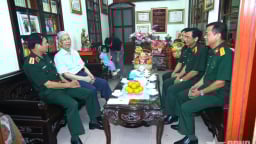 Đại tướng Nguyễn Tân Cương tri ân các đồng chí nguyên lãnh đạo Đảng, Nhà nước, Quân đội