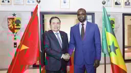 Một số hình ảnh Chủ tịch Quốc hội Trần Thanh Mẫn hội kiến Tổng thống Senegal