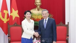 Tổng Bí thư Tô Lâm tiếp Chủ tịch Liên minh Nghị sĩ hữu nghị Nhật Bản - Việt Nam