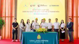 NTK Lê Thanh Hòa sẽ thiết kế đồng phục cho cán bộ, nhân viên Văn Lang Empire T&T Golf Club